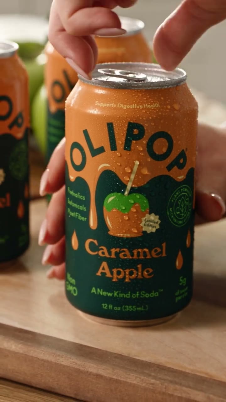 Beverages video ad example